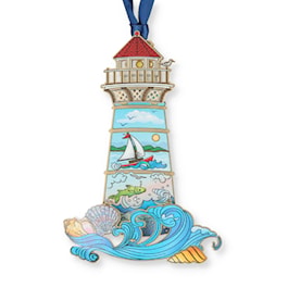 Lighthouse Sea Scape Ornament