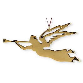Angel Brass Ornament