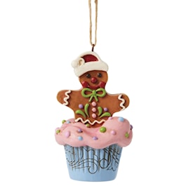 Gingerbread Cupcake Ornament