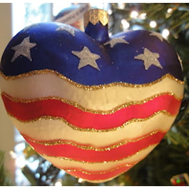 Americana Flag Heart