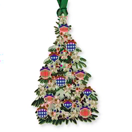 Classic Patriotic Tree Ornament