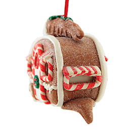 Gingerbread Holiday Trailer Ornament