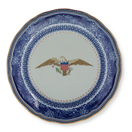 Diplomatic Eagle Luncheon Plate