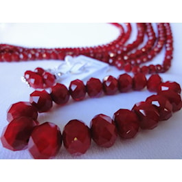 Red Quartz Jewelry Set