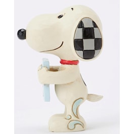 Snoopy I Love You Sign Mini Figurine by Jim Shore