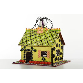 Gingerbread Candy Cottage Small- Washable Form