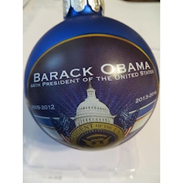 Barack Obama  Commemorative Ornament- 