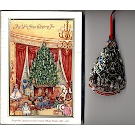 2008 White House Ornament and ONE MATCHING CARD