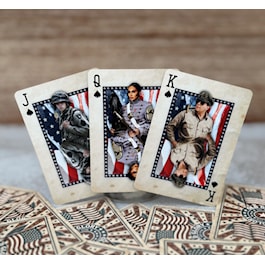 “Old Glory” – Premium Casino-Grade Patriotic Playing Cards