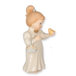 Spring Surprise Barefoot Blessing Figurine