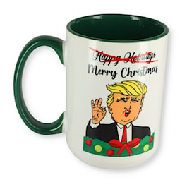 Merry Christmas Trump 15 oz Mug