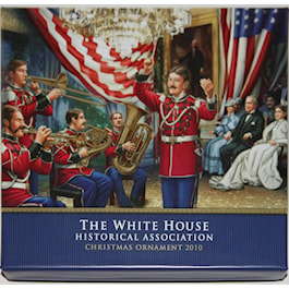 TWO 2010 McKinley White House Ornaments