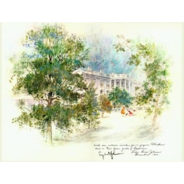 Democrat President Johnson Gift Print Set