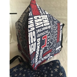 CO-Democrat Mask - Reversible - Unisex