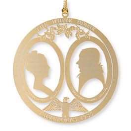 1985-1988 White House Historical Association Christmas Ornaments