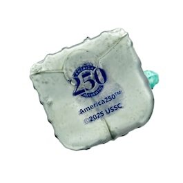 America 250th Statue Of Liberty Glass Ornament