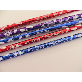 Look in the Library Pencils