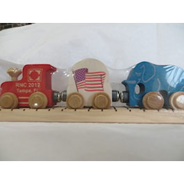 Patriotic Toy Train