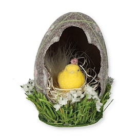 Peek-A-Boo Chocolate "Sugared" Egg with Peep