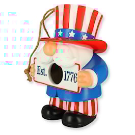 Americana Gnome Birdhouse