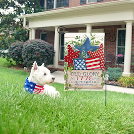 Old Glory Patriotic Stars Garden Flag