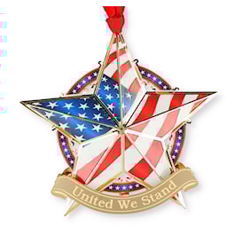 United We Stand Star Ornament