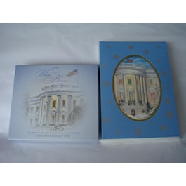 2009 Official White House Ornament and ONE MATCHING CARD