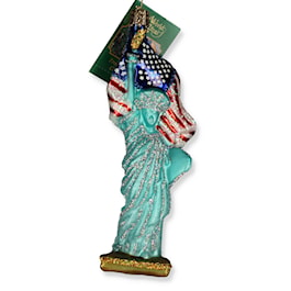 Statue of Liberty Glass Ornament
