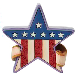 Mini Patriotic Star Figurine by Jim Shore
