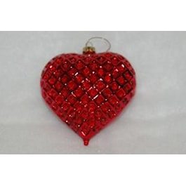 Beaded Heart Ornament