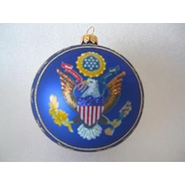 Spirit of Liberty Cobalt Ball Ornament