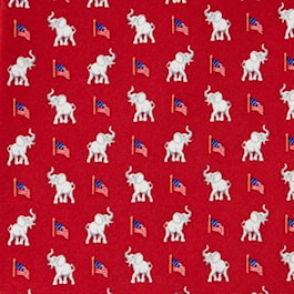 Republican Elephant Tie