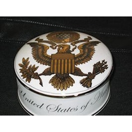 English Bone China Great Seal Box