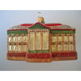 Gingerbread White House Ornament