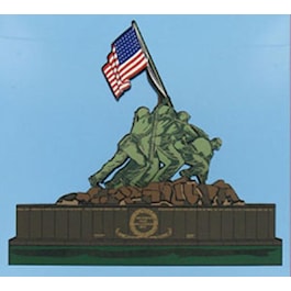 Iwo Jima Memorial Shelf Sitter