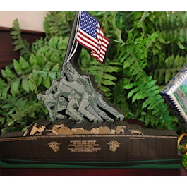 Iwo Jima Memorial Shelf Sitter