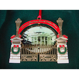 White House Gates Ornament