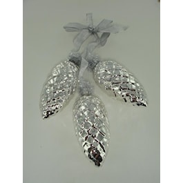 Pinecone Cluster Silver
