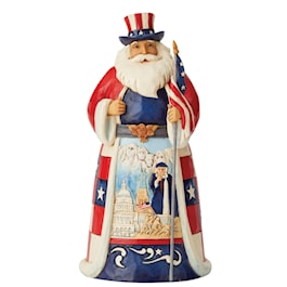 American Santa Figurine