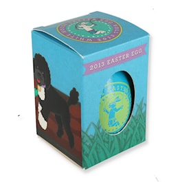 2013 Blue White House Easter Egg