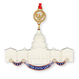 2017 Marble Capitol Building Ornament