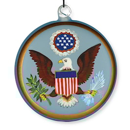 Great Seal Glass Ornament