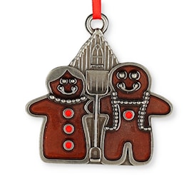 Gingerbread Pewter Ornament