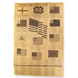 History of Flags on Parchment Paper