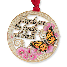 Friends Are Like Family Ornament
