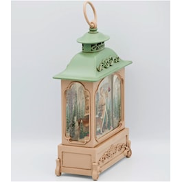 Confetti Lites Lighted Swirl Lantern with Santa and Reindeer