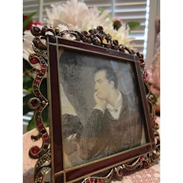 Shades of Red 3" Photo Frame