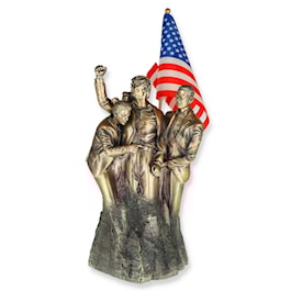Standing Trump Fight Fight Fight Figurine