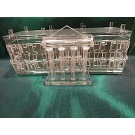 White House Crystal Sculpture