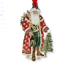 Vintage Santa Ornament